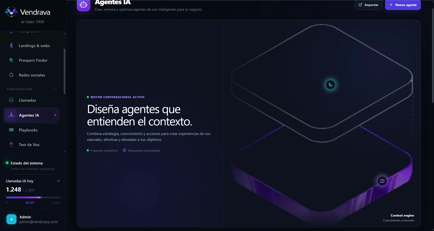 Real Vendrava interface